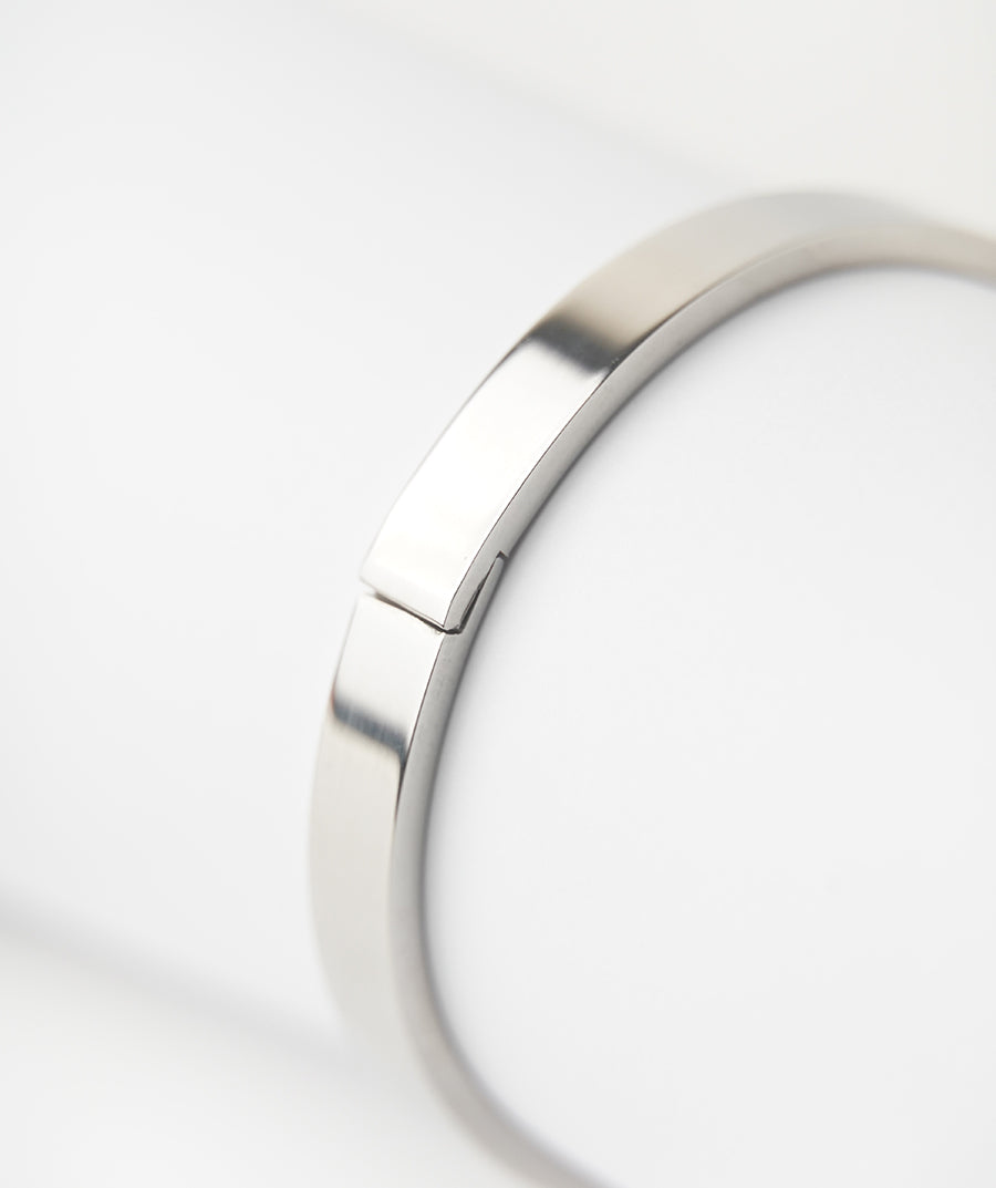 Luxury Bangle - Silver